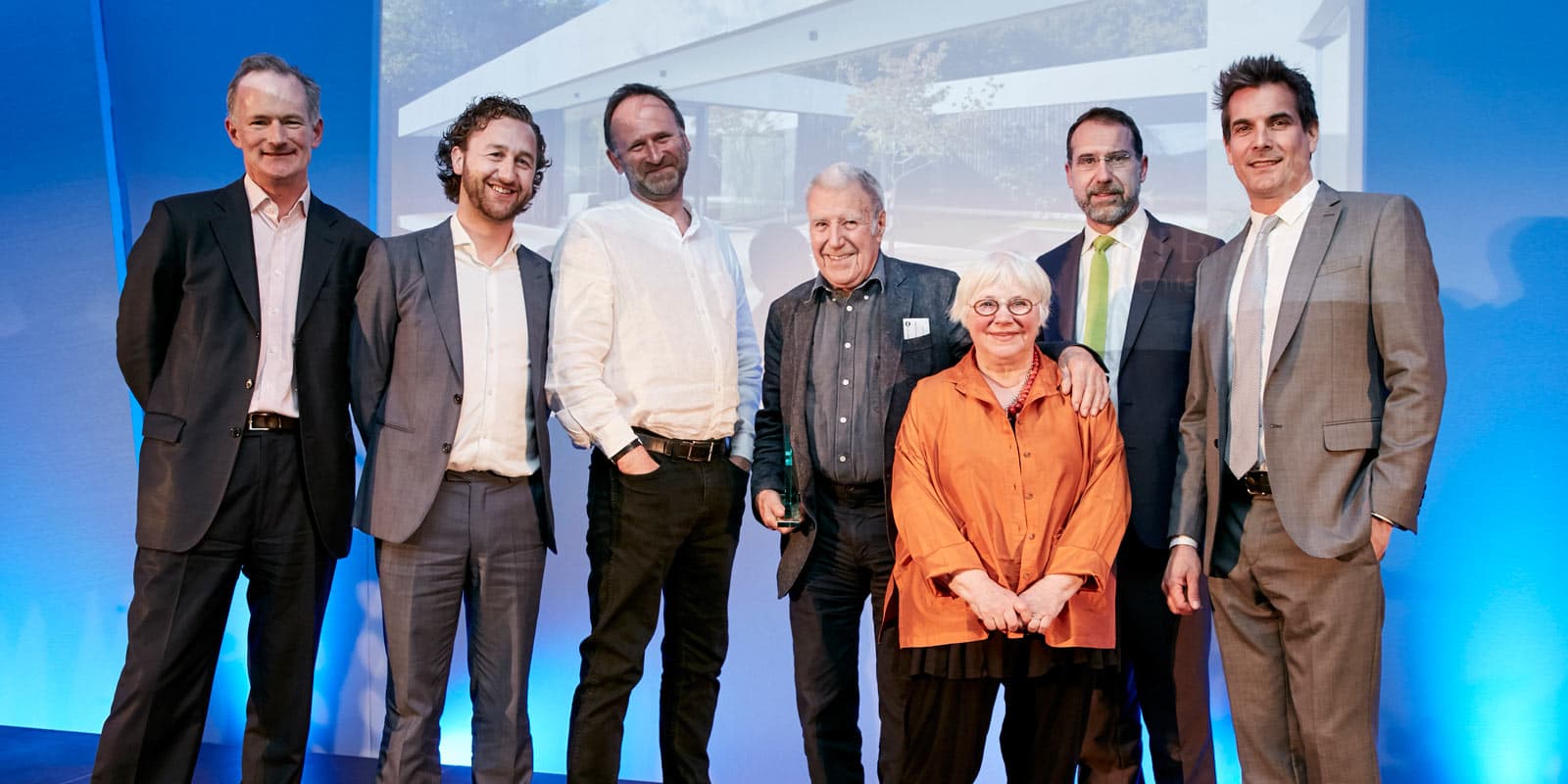 Loyn + Co team at an awards ceremony